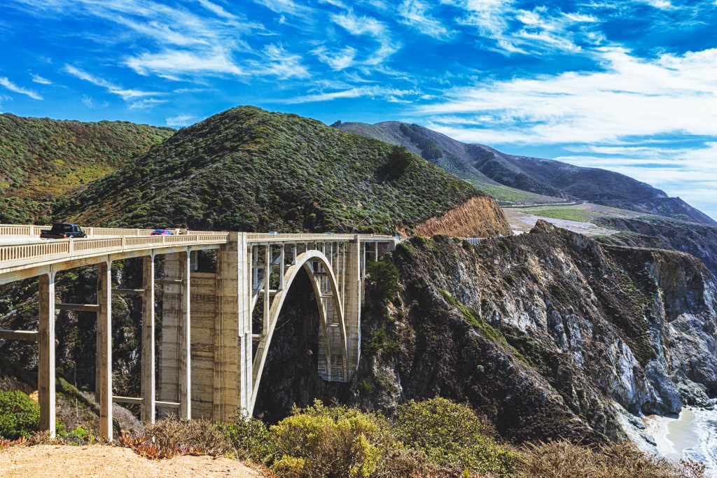 Bixby Creek Bridge in Big Sur